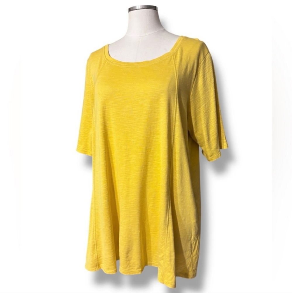 J. Jill Yellow Tunic Top